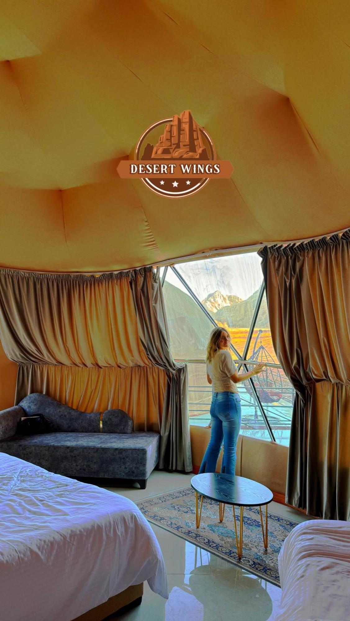Rum Wings Bubble Luxury Camp Wadi Rum Zewnętrze zdjęcie